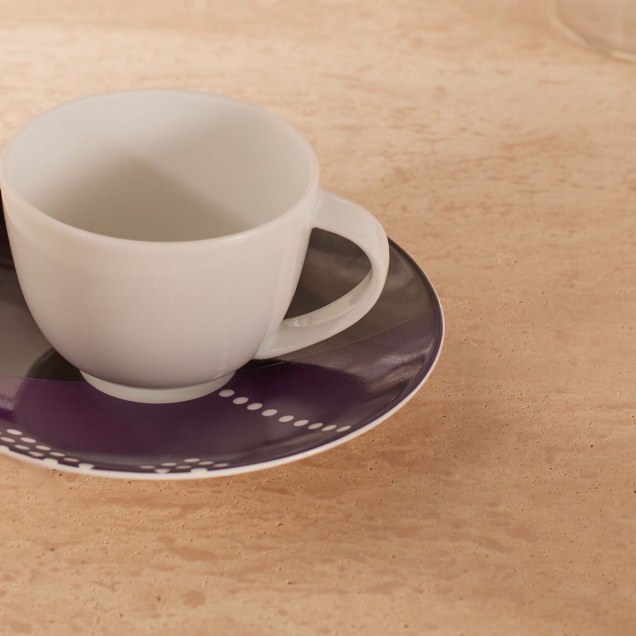 Oscar Coffee Cup & Saucer Black bernardaud oscar coffee cup saucer black