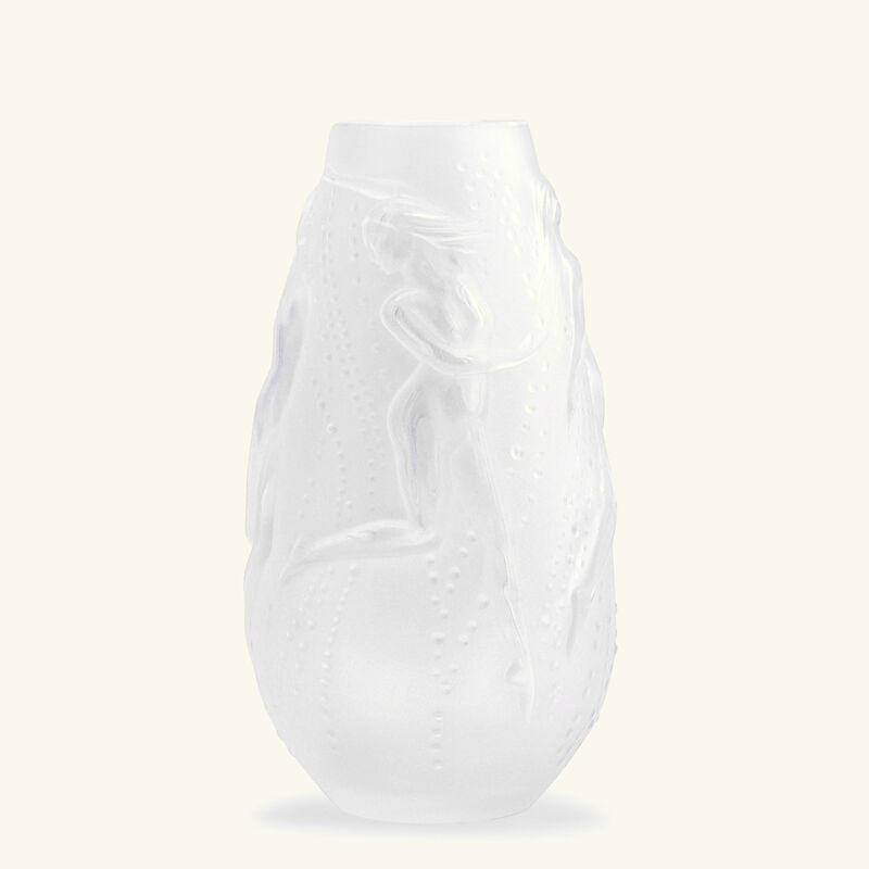 Nymphes Vase Mini Clear lalique nymphes vase mini clear