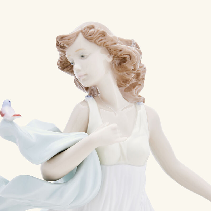 Summer Serenade Sculpture Medium Blue lladro summer serenade sculpture medium blue