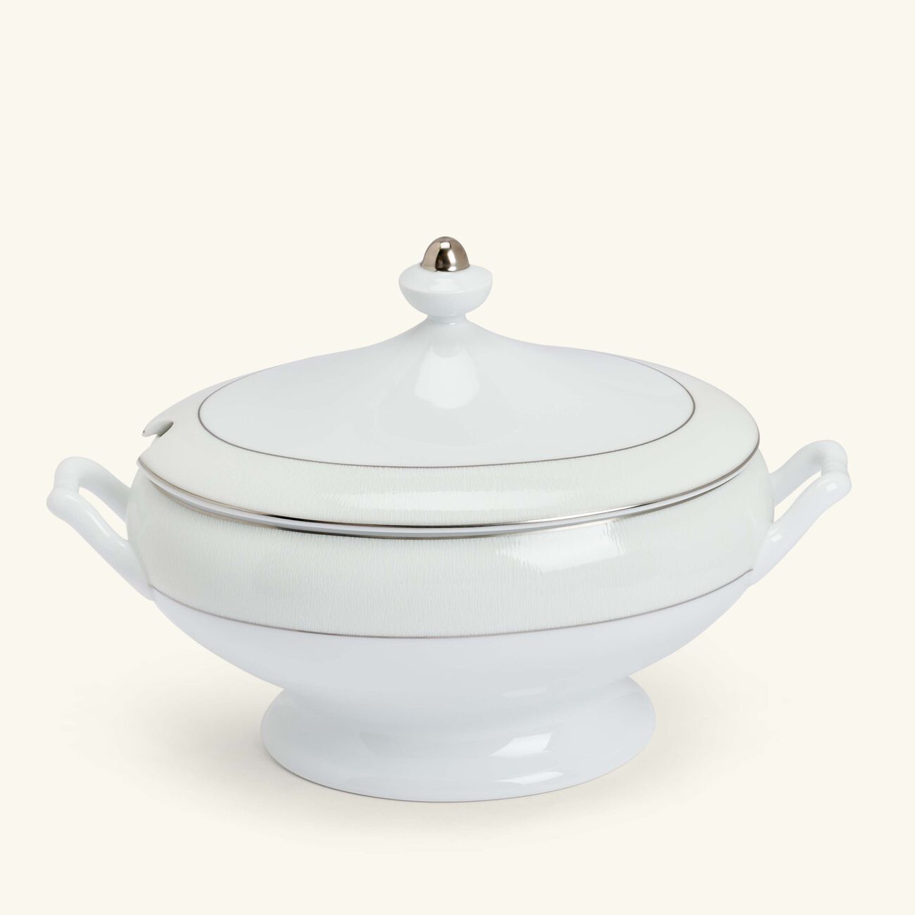 bernardaud dune soup tureen white