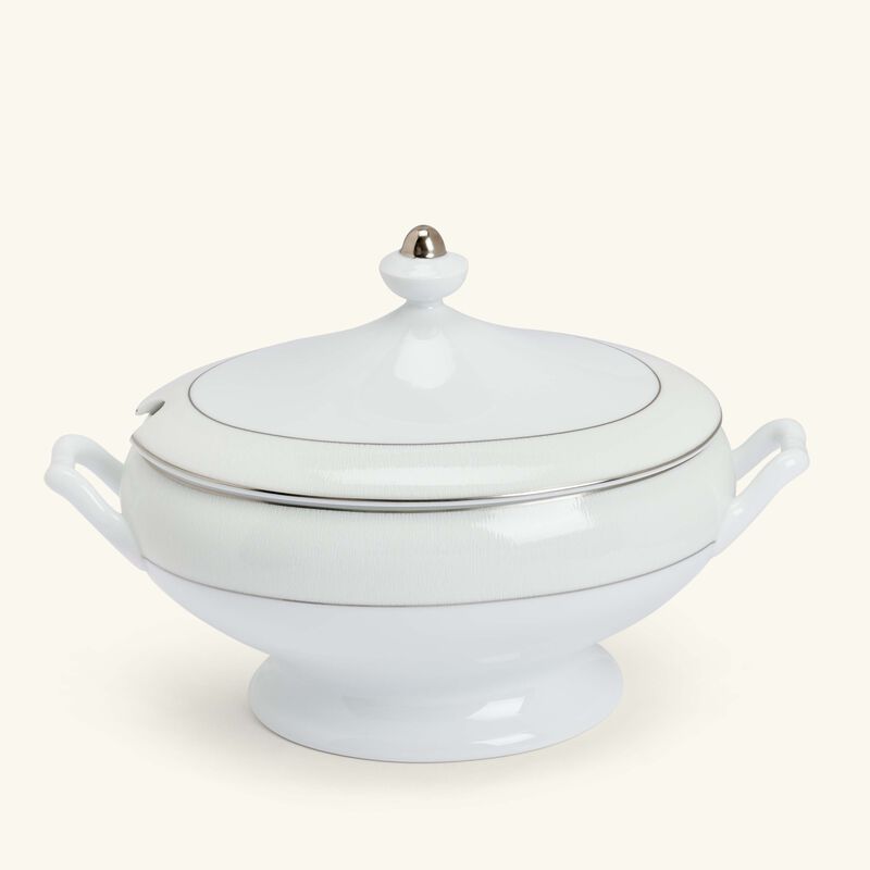 bernardaud dune soup tureen white