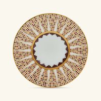 هافيلاند طقم كافالييه رويال المؤلف من فنجانين للقهوة مع صحنيهما بنقوش ذهبية