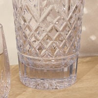 waterford lismore large vase clear