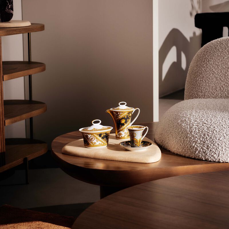 versace i love baroque sugar bowl black