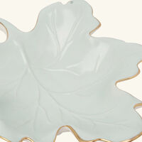 Autumn Fig Leaf Trinket Tray Small Grey villari autumn fig leaf trinket tray small grey
