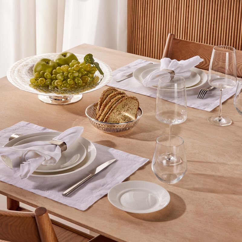 سلة الخبز آلبي باللون الفضي 17 سم كريستوفل سلة الخبز آلبي باللون الفضي 17 سم