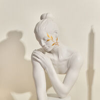Reflection Of Nature - Her Sculpture Large White lladro reflection of nature her sculpture large white
