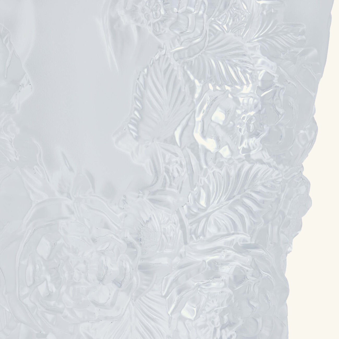 Pivoines Vase Medium Clear lalique pivoines vase medium clear