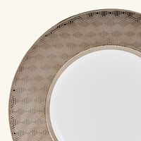 Divine Service Plate Round Silver 32cm bernardaud divine service plate round silver 32cm