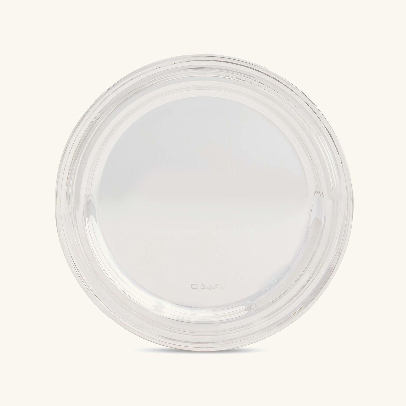 christofle albi bread plate round silver plated