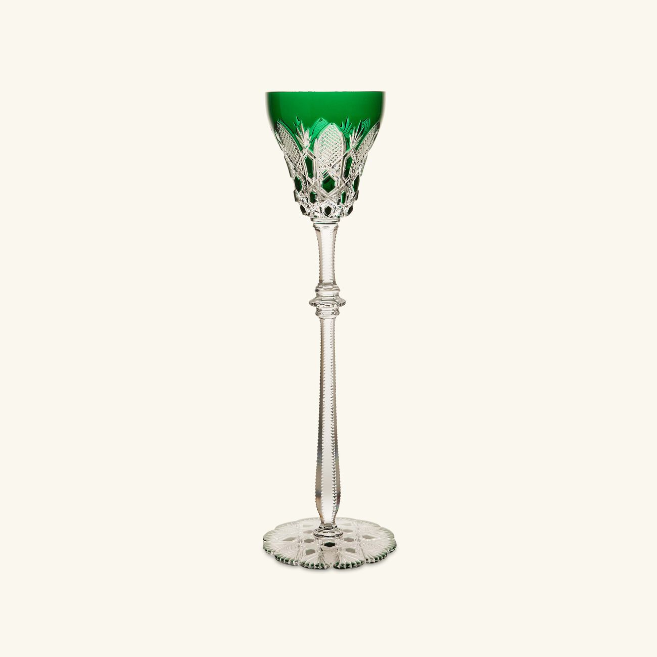 Tsar Wine Glass Green baccarat tsar wine glass green
