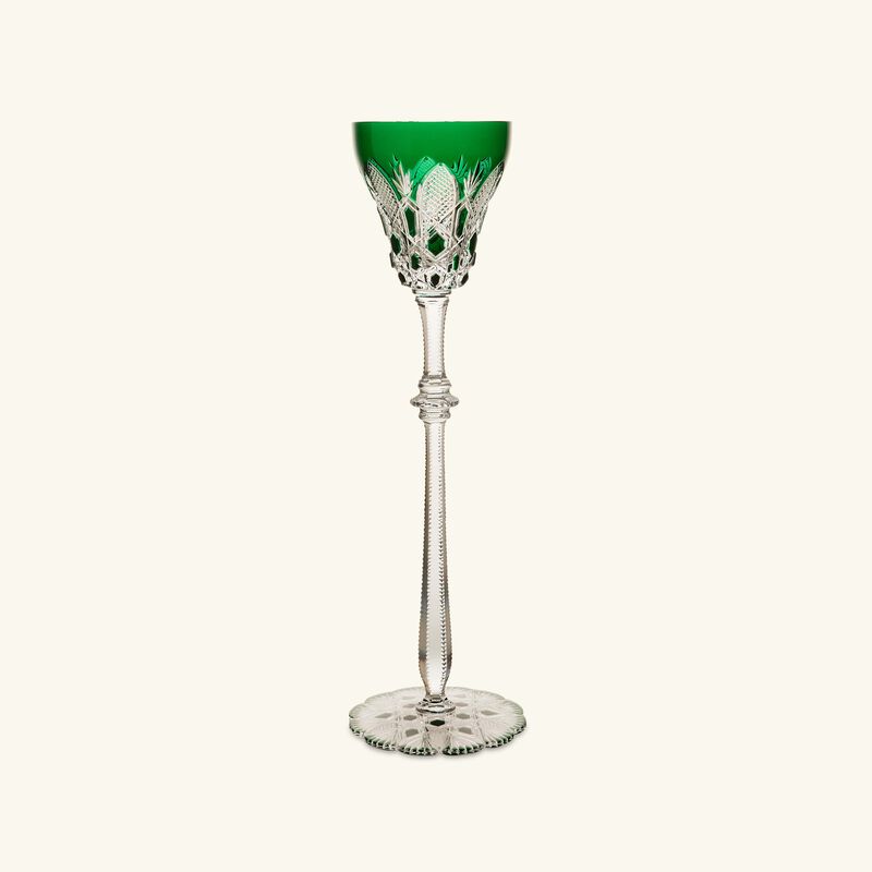 Tsar Wine Glass Green baccarat tsar wine glass green