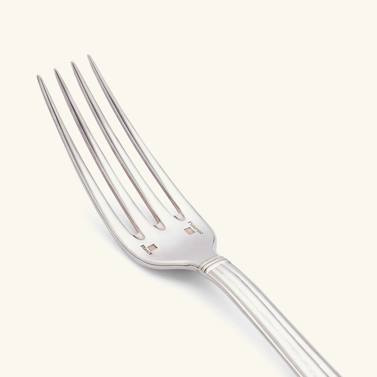 christofle aria dinner fork silver plated