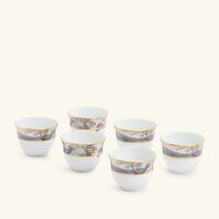 Le Brésil Arabic Coffee Cup Set Of 6 haviland le br sil arabic coffee cup set of 6