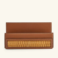 ralph lauren home bailey letter rack brown