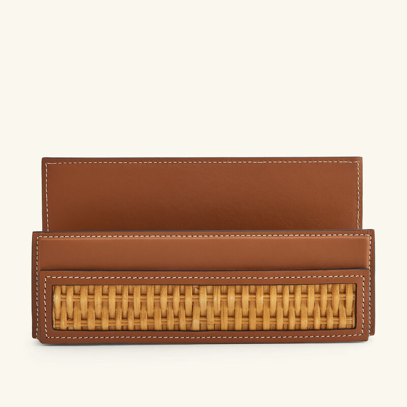 ralph lauren home bailey letter rack brown