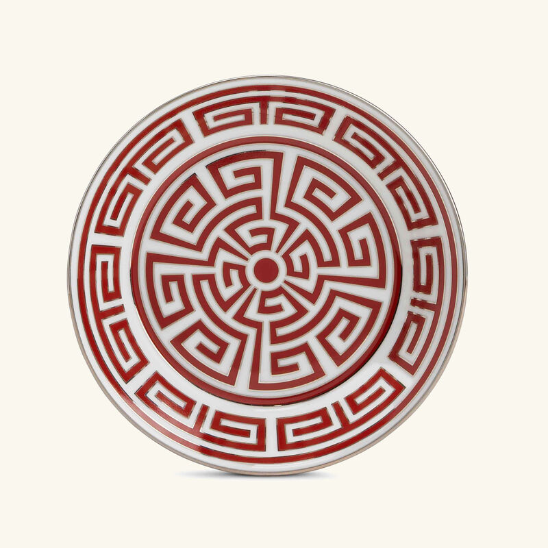 جينوري 1735 صحن الشاي لابيرينتو أحمر