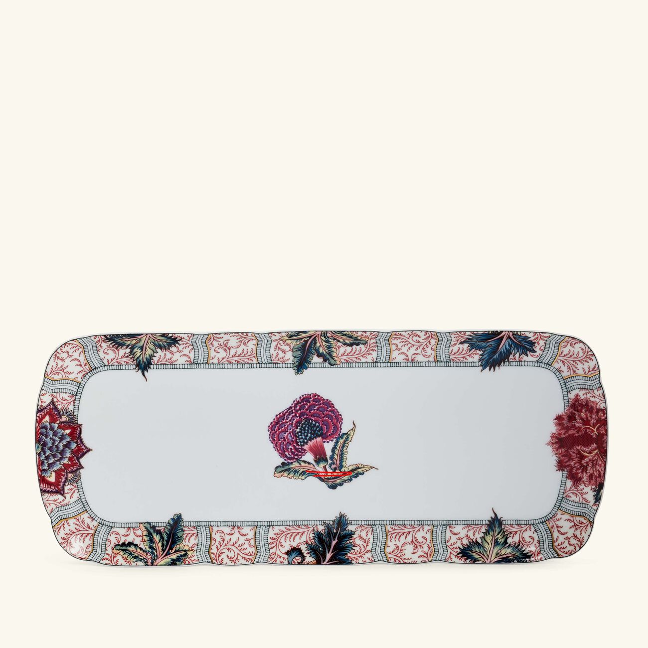 bernardaud braqueni  rectangular cake platter 38cm