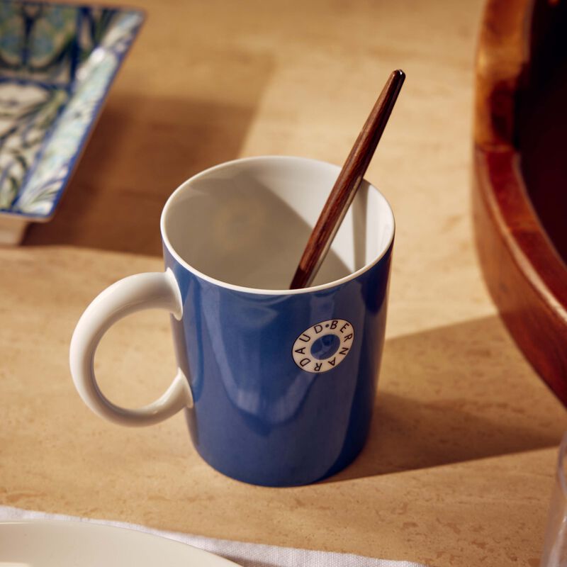 bernardaud paros olivier gagn re mug blue