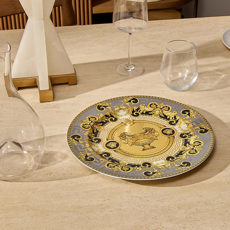versace prestige gala underplate round gold 30cm