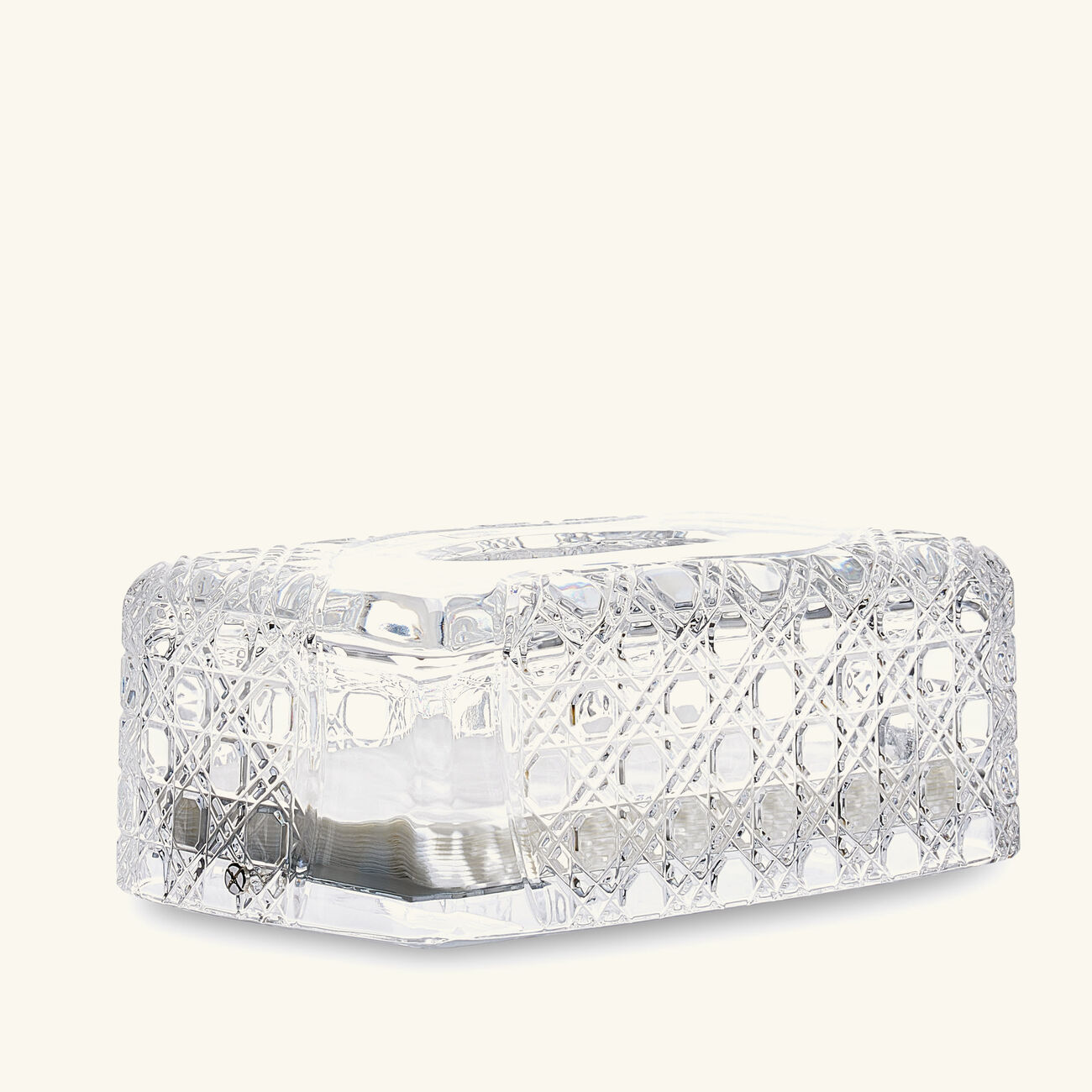 ماريو تشيوني علبة المناديل الورقية ميتا مورفوسيس شفافة