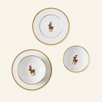 Polo Bear Plate & Bowl Set of 4 ralph lauren home polo bear plate bowl set of 4