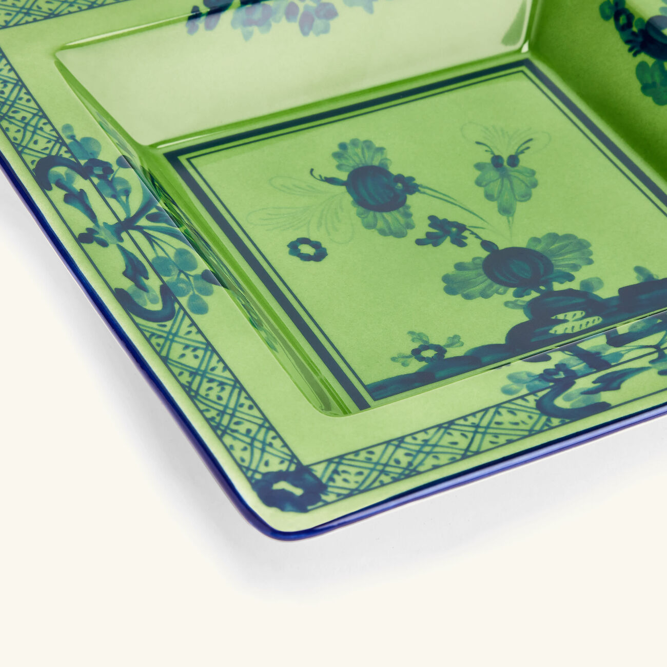 Oriente Italiano Malachite Trinket Tray Square Small Green ginori 1735 oriente italiano malachite trinket tray square small green