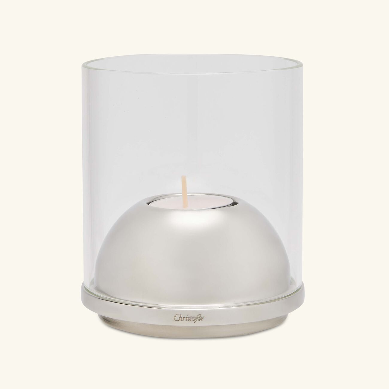 christofle oh de candle holder clear