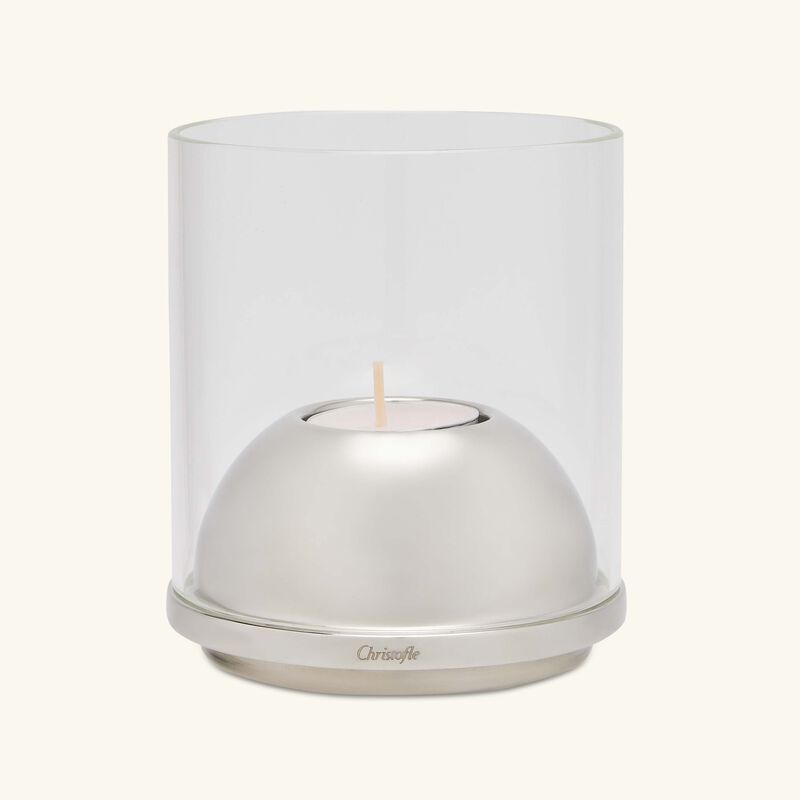 christofle oh de candle holder clear