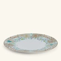 bernardaud feerie michael cailloux dinner plate round blue 27cm