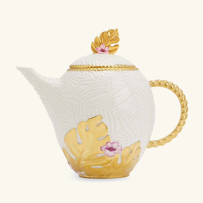 Acapulco Tea Pot White villari acapulco tea pot white