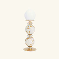 villari taormina candle holder white