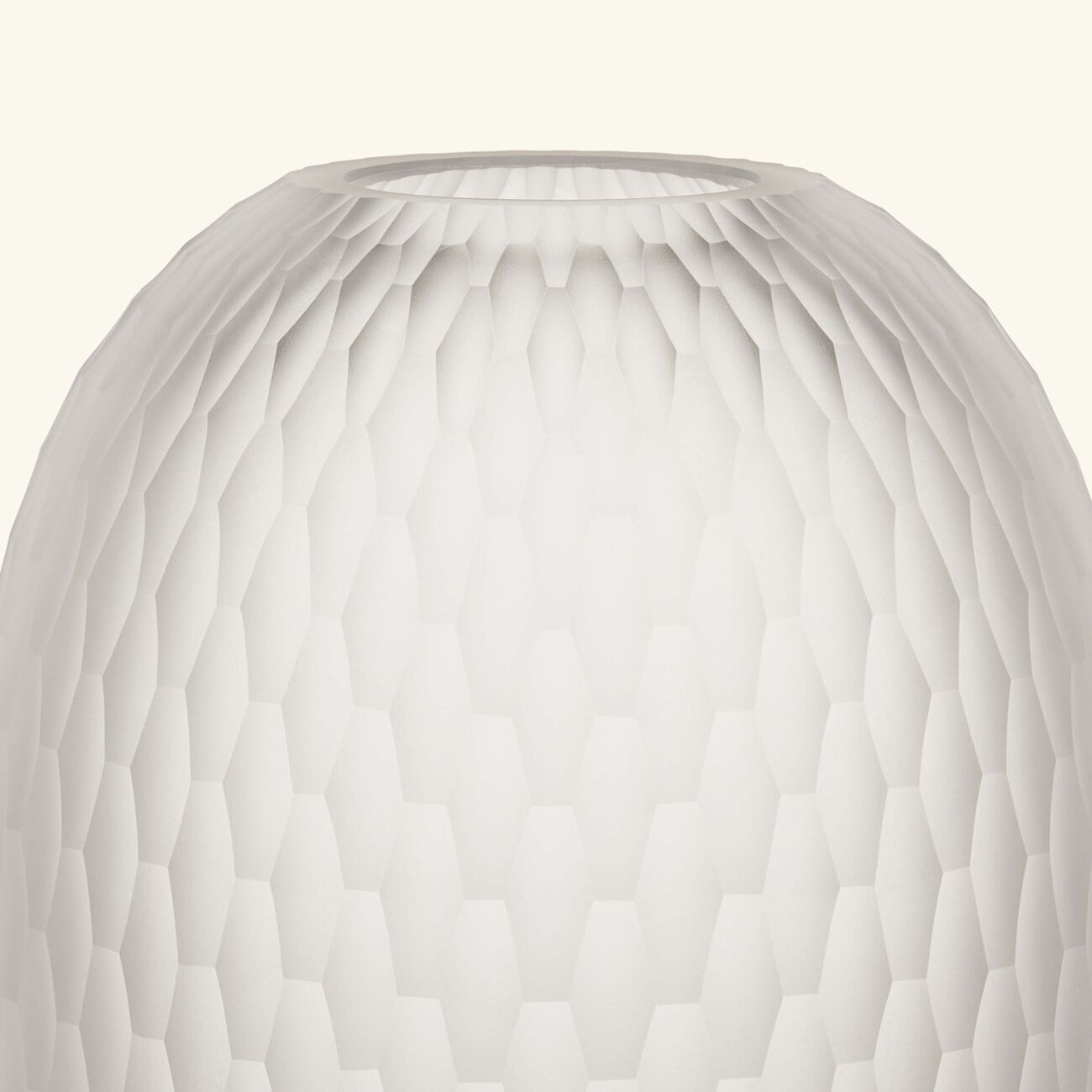 ruckl metamorphosis vase round large clear