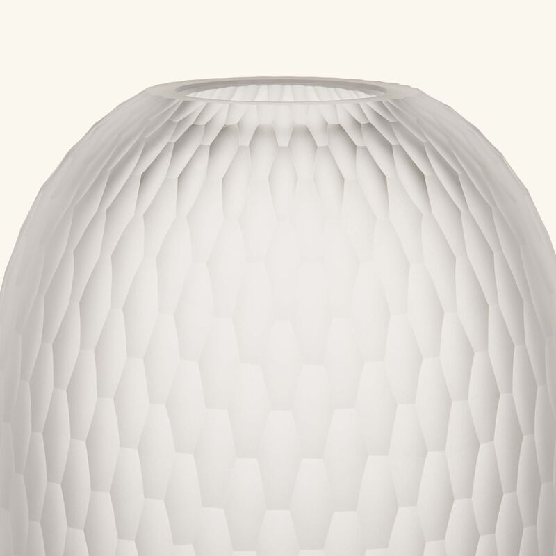 ruckl metamorphosis vase round large clear