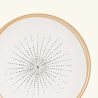 bernardaud aboro dinner plate round white 27cm