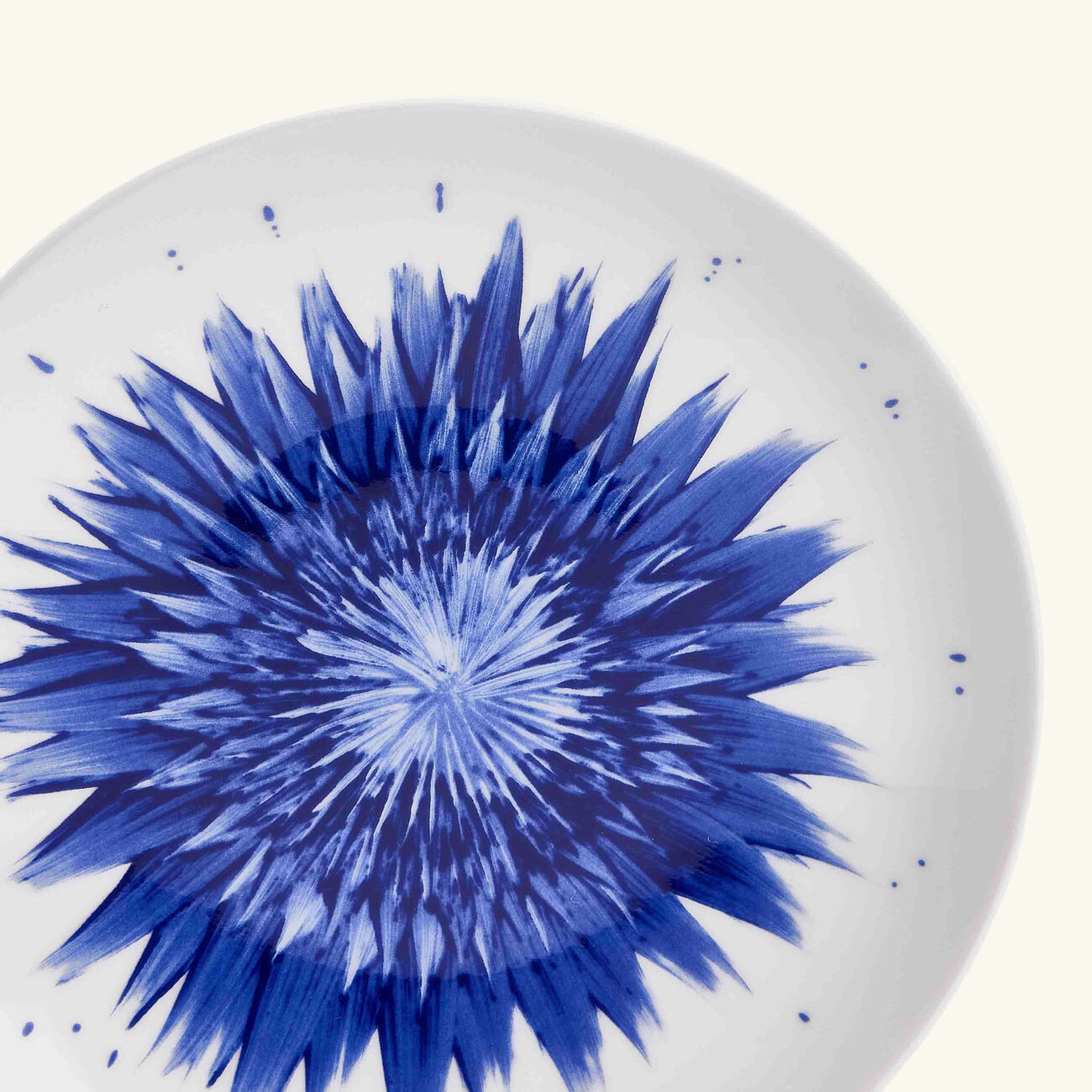 bernardaud in bloom bread   butter plate round blue 16cm
