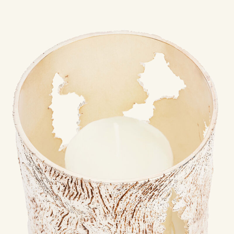 christofle s ve d argent candle holder large silver plated