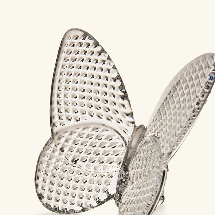 baccarat papillon lucky butterfly diamant figurine mini clear