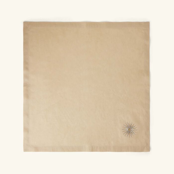 catherine denoual sunshine napkin beige