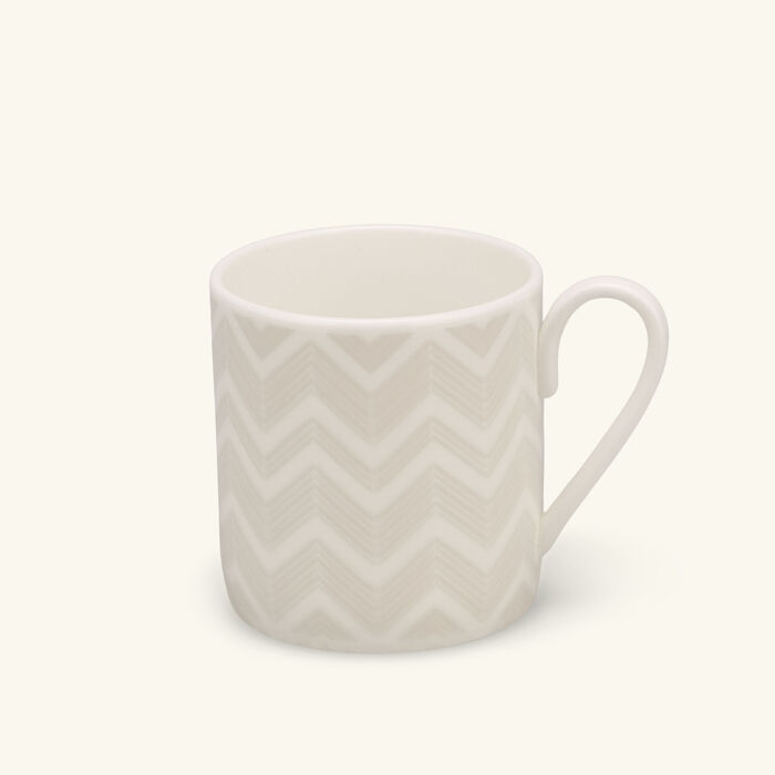 ZIG ZAG Coffee Cup & Saucer White Set of 2 missoni home zig zag coffee cup saucer white set of 2