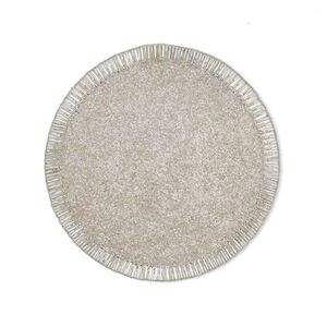 Bevel Placemat in Silver & Crystal, medium