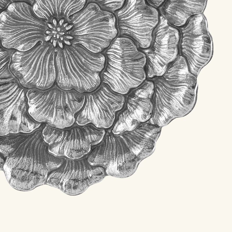 buccellati gardenia flower bowl medium silver