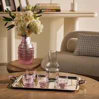 روكل كأس الشرب إيه بي سي جيرل باللون الوردي