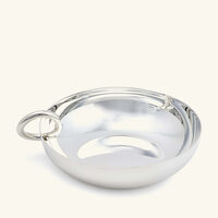 christofle vertigo serving bowl silver plated 17cm