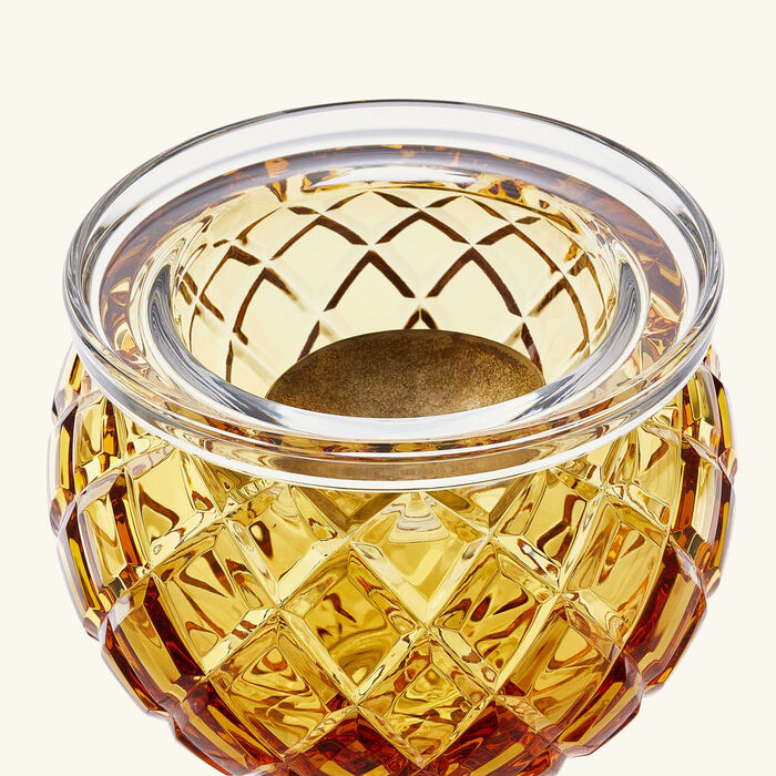 ماريو تشيوني مبخرة بابا مع قاعدة باللون العنبري