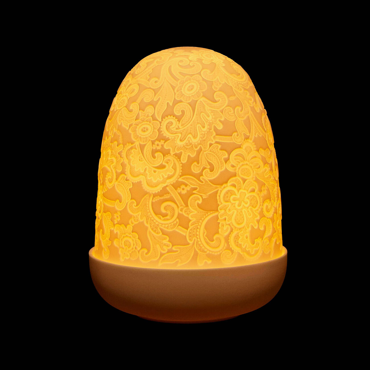lladro lace dome lamp