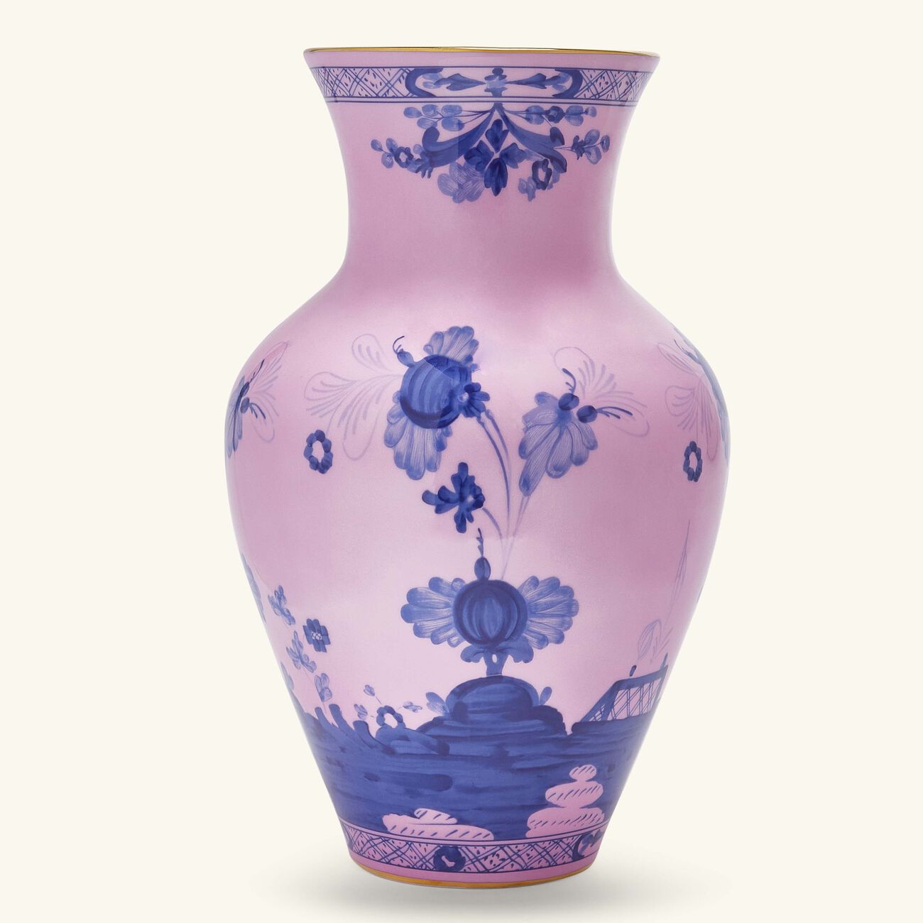 Ming Vase Medium Pink ginori 1735 ming vase medium pink