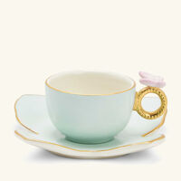 Butterfly Coffee Cup & Saucer Blue villari butterfly coffee cup saucer blue