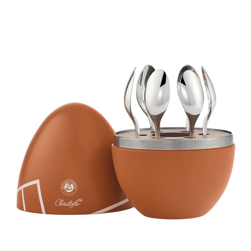 Mood Roland-Garros Coffee Set Of 6 Espresso Spoons, large