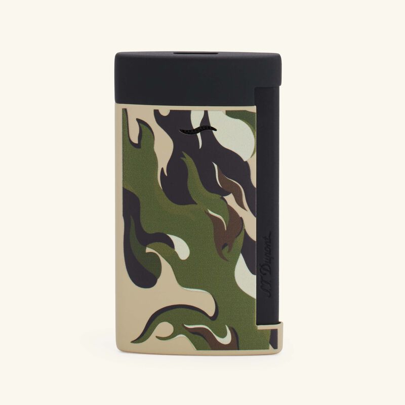 اس تي دوبون ولّاعة سليم 7 كامو باللون الكاكي